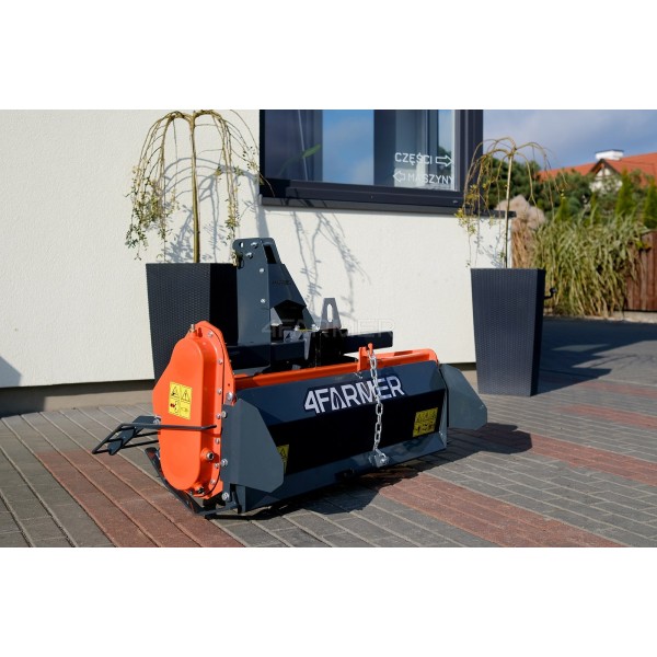 Glebogryzarka lekka z przesuwem TL 105 (SK) 4FARMER - pomarańczowa | Traktor.com.pl