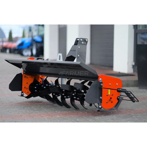 Glebogryzarka lekka z przesuwem TL 125 (SK) 4FARMER - pomarańczowa | Traktor.com.pl
