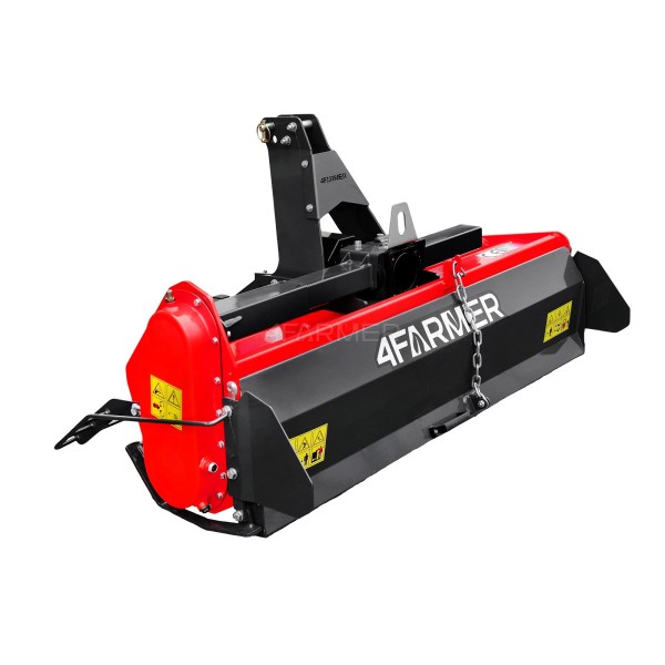 Lehký kultivátor s bočním posuvem TL 135 4FARMER - červený