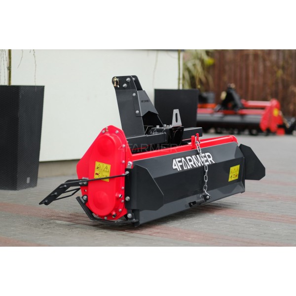 Motobineuse légère à déplacement latéral TL 135 4FARMER - rouge