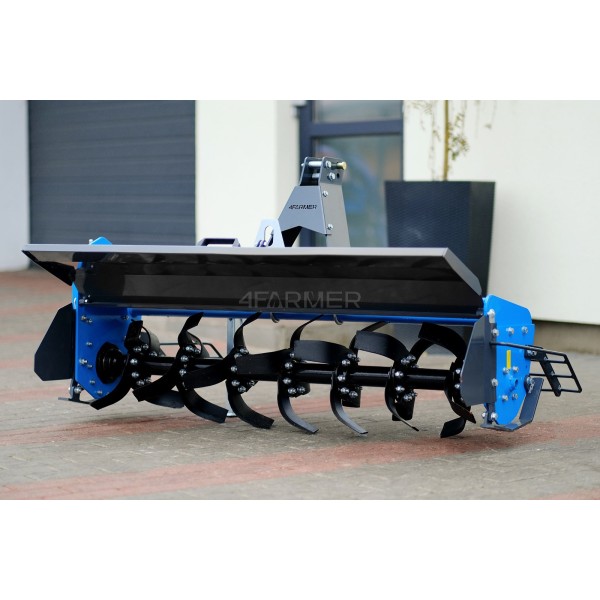 Lightweight tiller with side shift TL 135 4FARMER - blue
