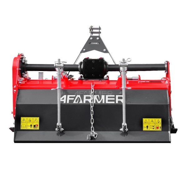Ťažký kultivátor TMK 120 4FARMER - červený