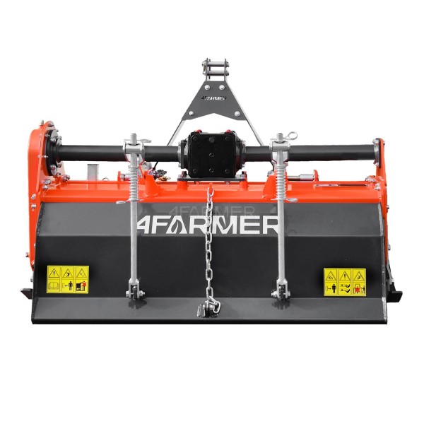 Schwere Bodenfräse TMK 130 4FARMER - orange