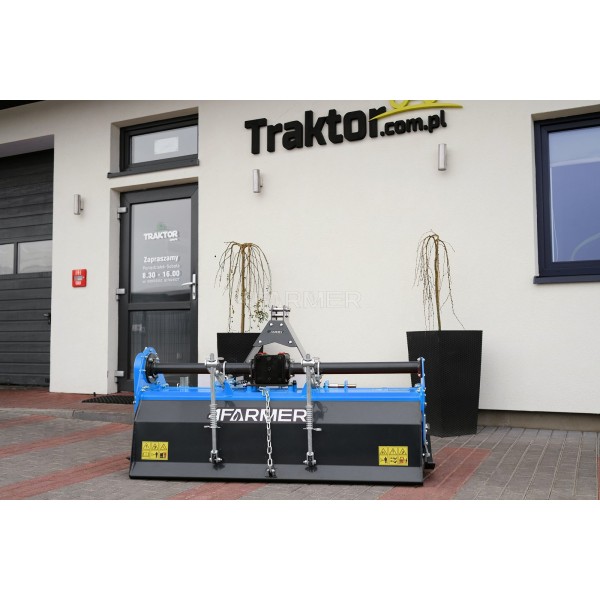 Glebogryzarka ciężka TMK 150 4FARMER - niebieska | Traktor.com.pl