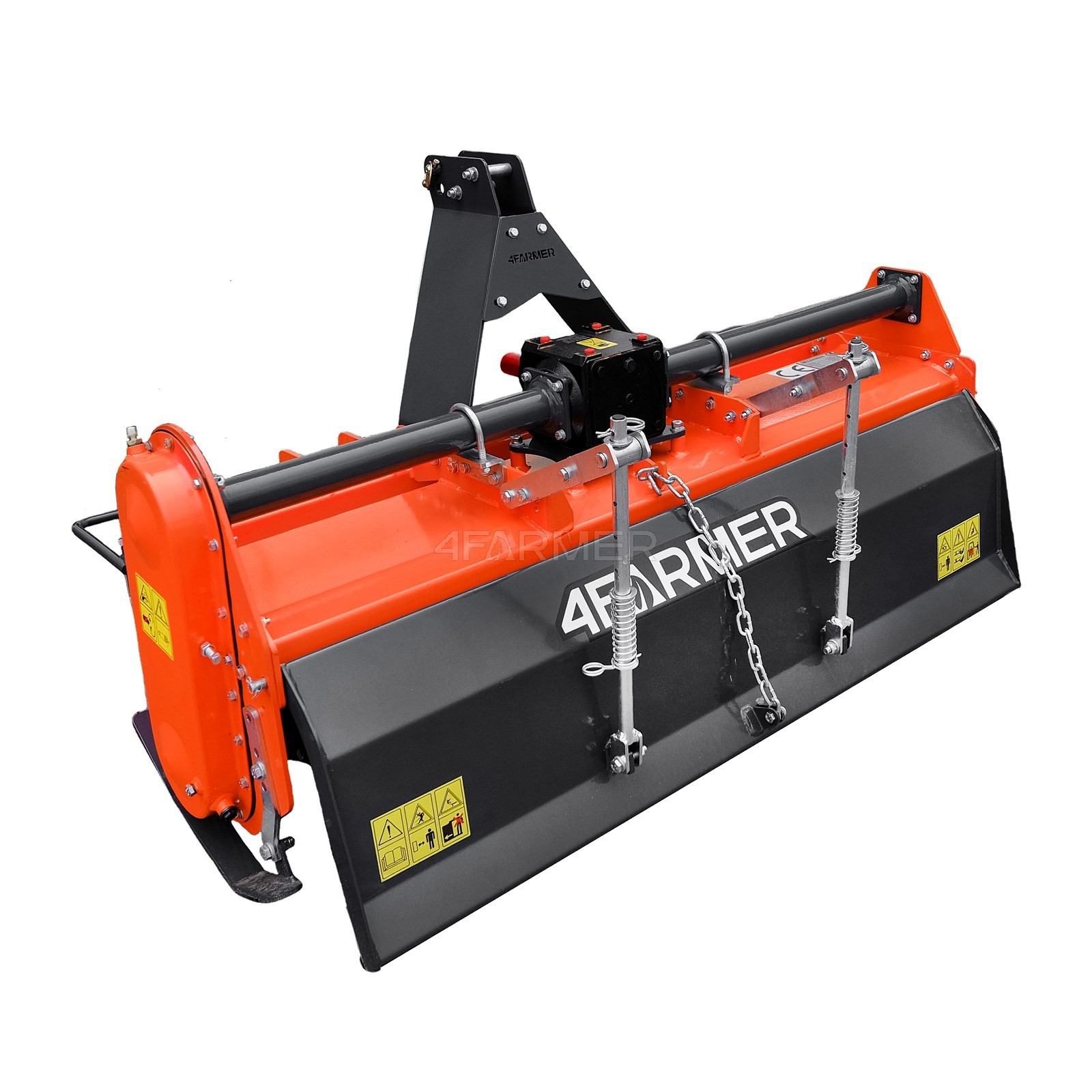 Schwere Bodenfräse TMK 160 4FARMER - orange