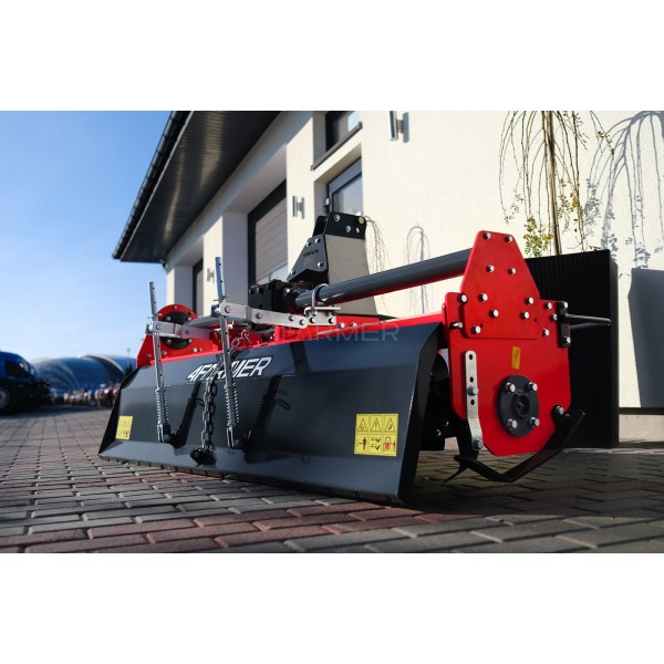 Glebogryzarka ciężka TMK 170 4FARMER - czerwona | Traktor.com.pl