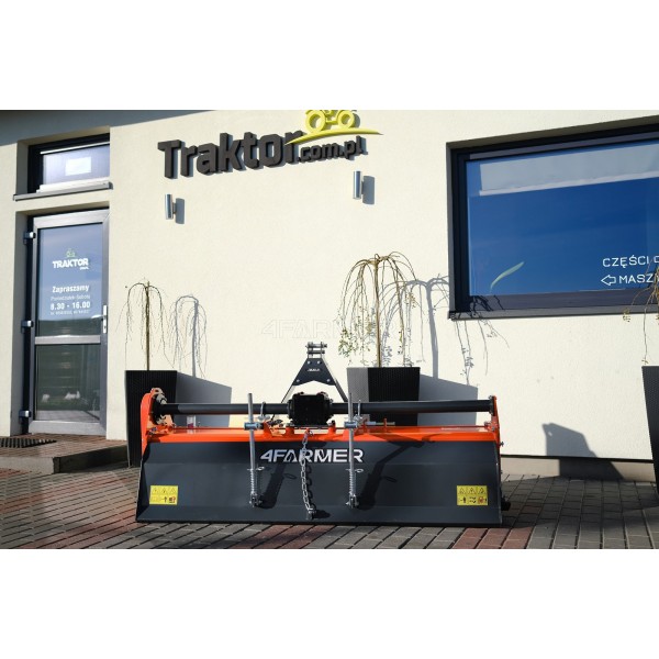 Glebogryzarka ciężka TMK 180 4FARMER - pomarańczowa | Traktor.com.pl