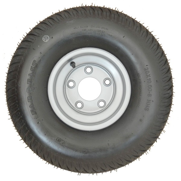 Kompletné koleso ATV QUAD / 20 x 10,00-8 / 4PR / F853-02