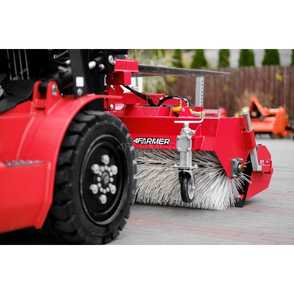 Zamiatarka 180 cm z koszem 4FARMER