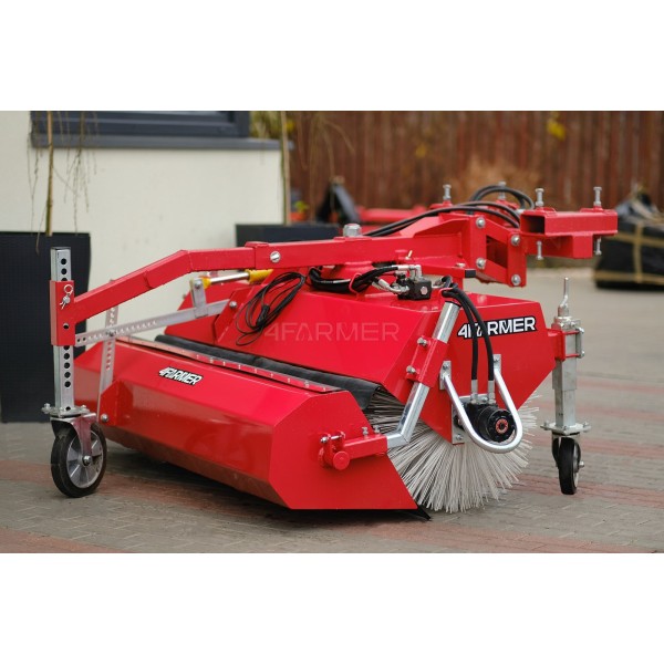 Zamiatarka 180 cm z koszem 4FARMER