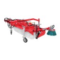 Balayeuse 150 cm avec panier et brosse latérale 4FARMER