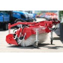 150 cm zametací stroj s košem a bočním kartáčem 4FARMER