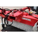 150 cm Kehrmaschine mit Korb und Seitenbesen 4FARMER