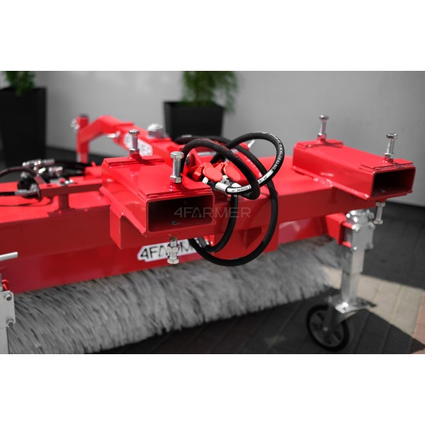 Zamiatarka 150 cm z koszem i elektrozaworem 4FARMER