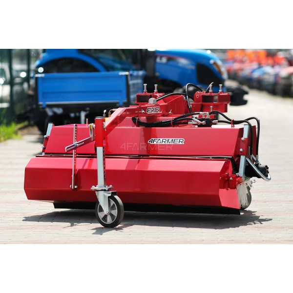 150 cm sweeper with basket and solenoid valve 4FARMER
