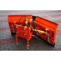 200 cm Pfeil-Schneepflug, hydraulisch, mit Anbauplatte 4FARMER