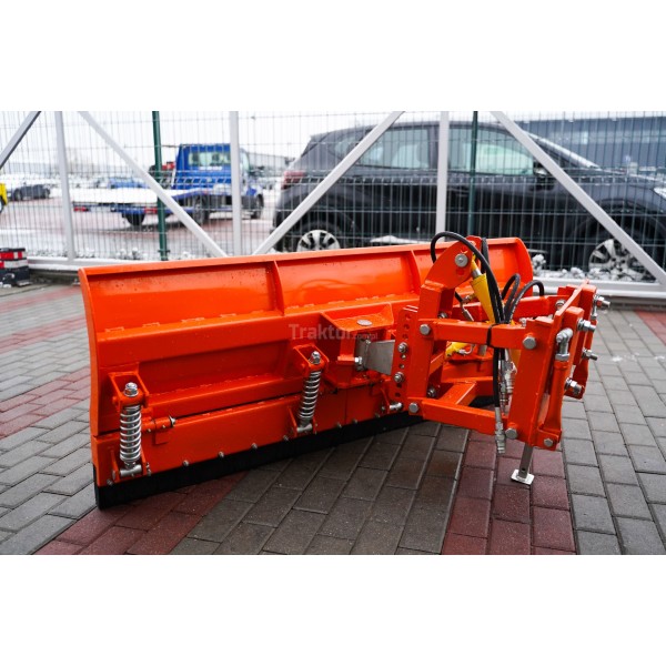 Pług do śniegu prosty 200 cm, hydrauliczny, z płytą montażową 4FARMER