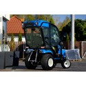 LS Tractor MT1.25 with cab and grass tires