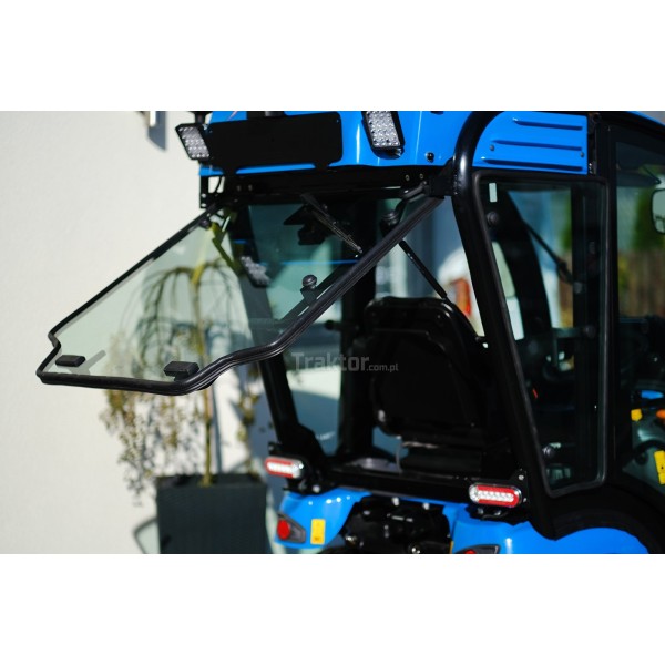 Tracteur LS MT1.25 avec cabine et pneus herbe