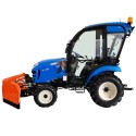 LS TRACTOR XJ25 MEC mit Kabine und hydraulischem Schneepflug 4FARMER