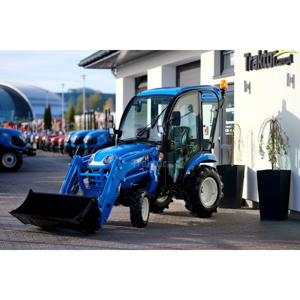 LS Tractor XJ25 MEC with cab and front loader
