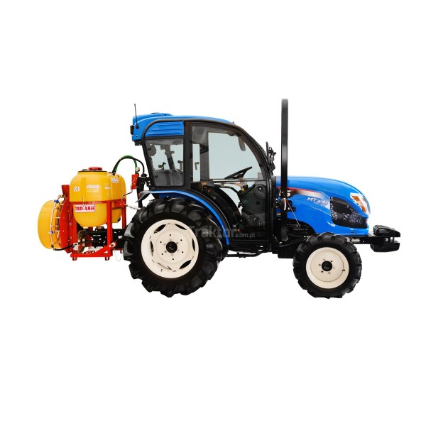 LS Tractor MT3.40 MEC with cabin, air conditioning and TAD-LEN orchard sprayer