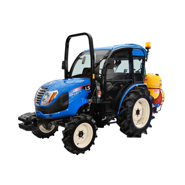 LS-Traktor MT3.40 MEC mit Kabine, Klimaanlage und TAD-LEN-Obstgartenspritze