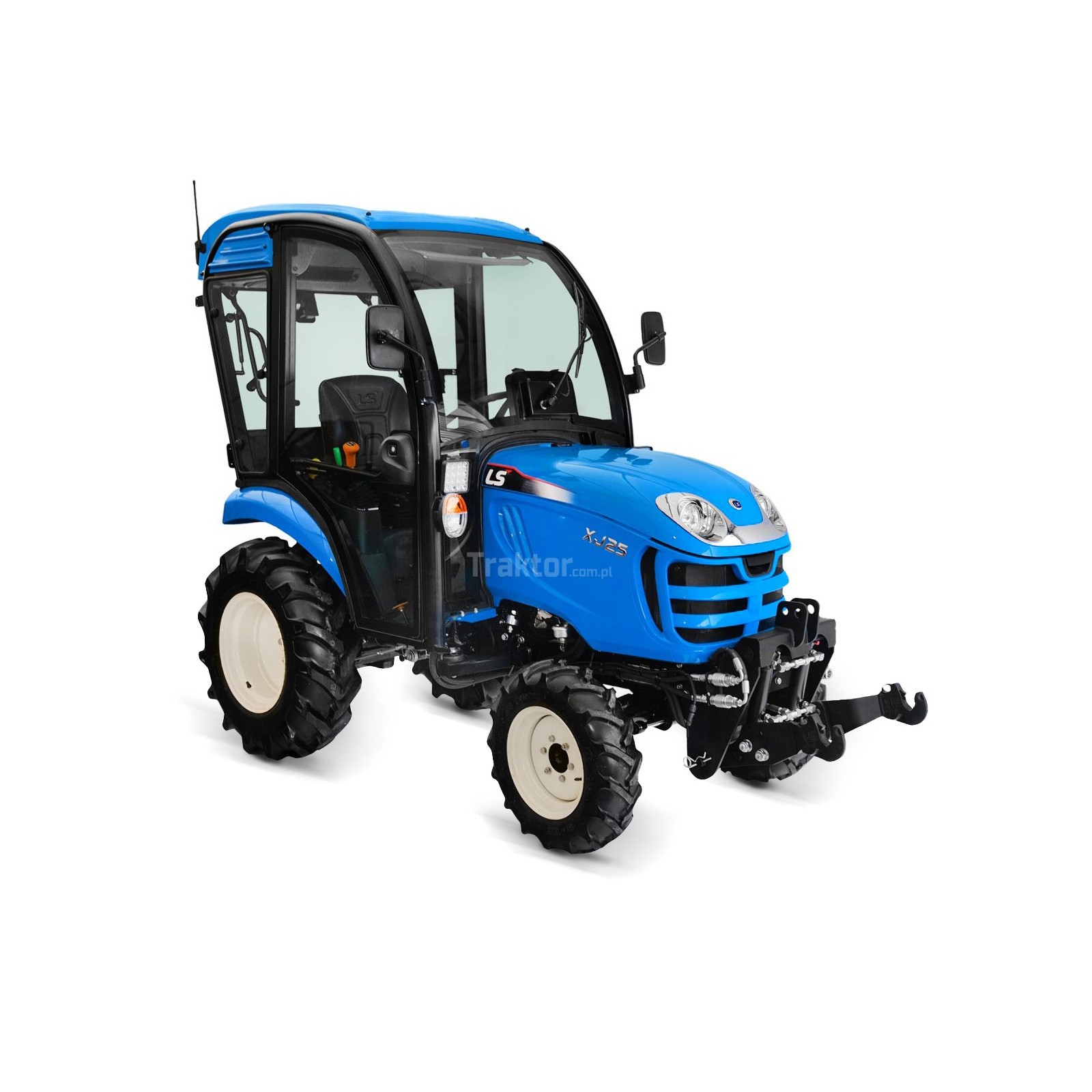 LS-Traktor XJ25 MEC mit Kabine und vorderem Dreipunkt-Aufhängungssystem 4FARMER