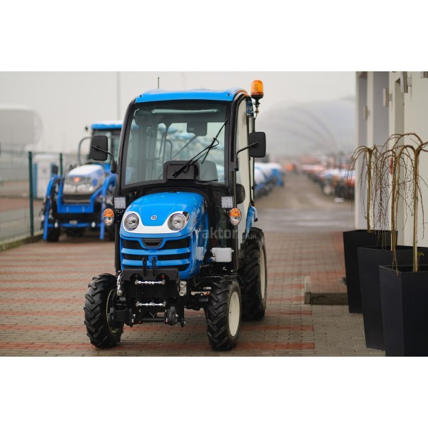 LS-Traktor XJ25 MEC mit Kabine und vorderem Dreipunkt-Aufhängungssystem 4FARMER