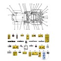 Nálepka / LS MT 1,25 / LS MT 3,35 / LS MT 3,40 / LS MT 3,50 / LS MT 3,60 / LS XJ 25 / TRG980 / 40272500