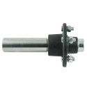 Piasta z czopem do koła ATV (kompletna) / Ø 50 x 150 mm | Traktor.com.pl