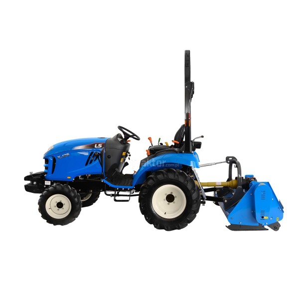 LS Tractor XJ25 MEC with a 4FARMER flail mower