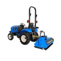 LS Tractor XJ25 MEC with a 4FARMER flail mower