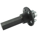 Hub with pivot, for ATV wheels,