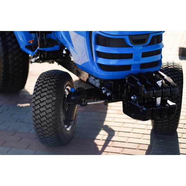 Tractor LS XJ25 MEC con neumáticos para hierba