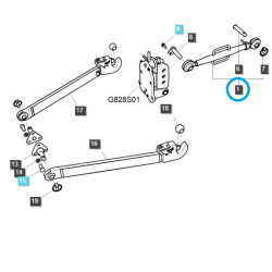 Spannschloss / LS Traktor Nr. 40008084