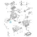 Engine block gasket / LS Tractor / LS XJ25 / LS J23HST / LS J27HST / LS J23 / LS J27 / no. 40109204