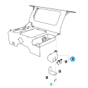 Windshield Washer Fluid Reservoir / TRG870 / LS Tractor / No. 40301642