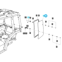 Kabinenseitenfenster / TRG863 / LS Traktor / Nr. 40430151