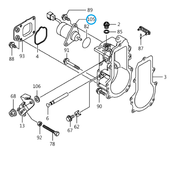 Hasiaca cievka / LS MT1.25 / LS Traktor / č.40356083