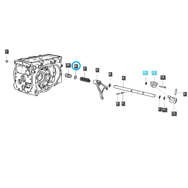 Joint torique / n° 40029247 / Tracteur LS