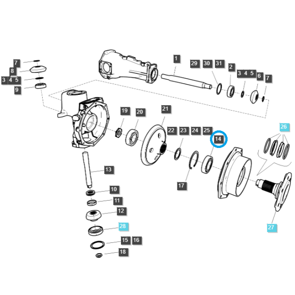 Guličkové ložisko / A0862100HL / Ls Traktor 40316067