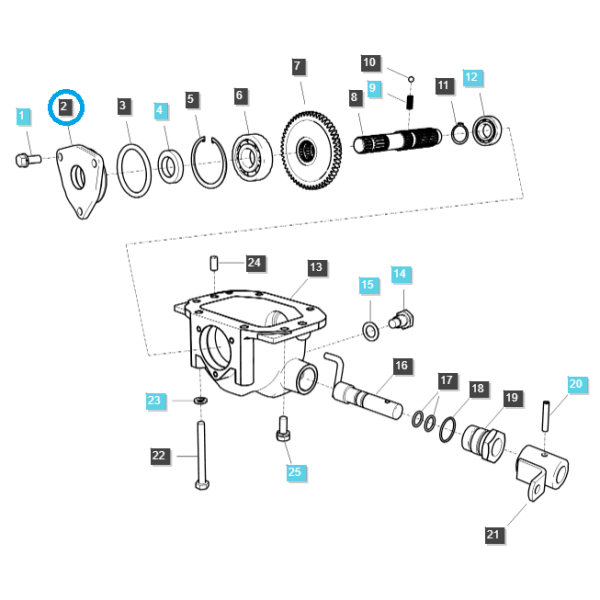 PTO/PTO kryt / TRG820 / Ls Traktor č. 40009842