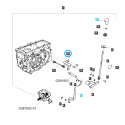 Držiak, Držiak snímača priblíženia / TRG750 / Ls Traktor 40372567