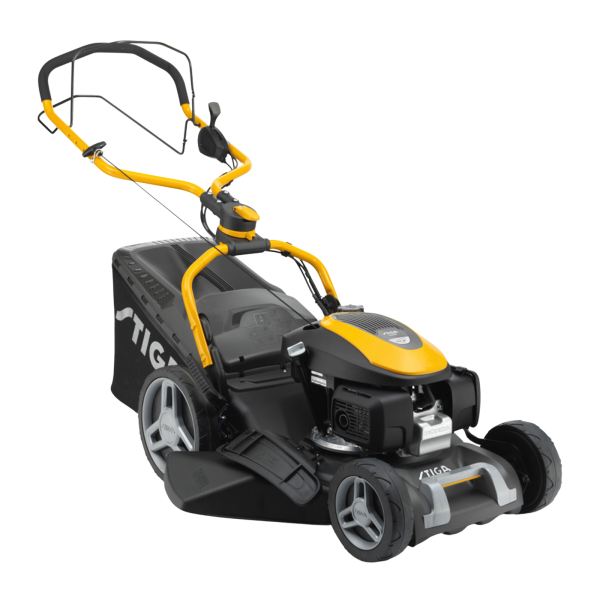 Petrol mower with Stiga Combi 748 V drive