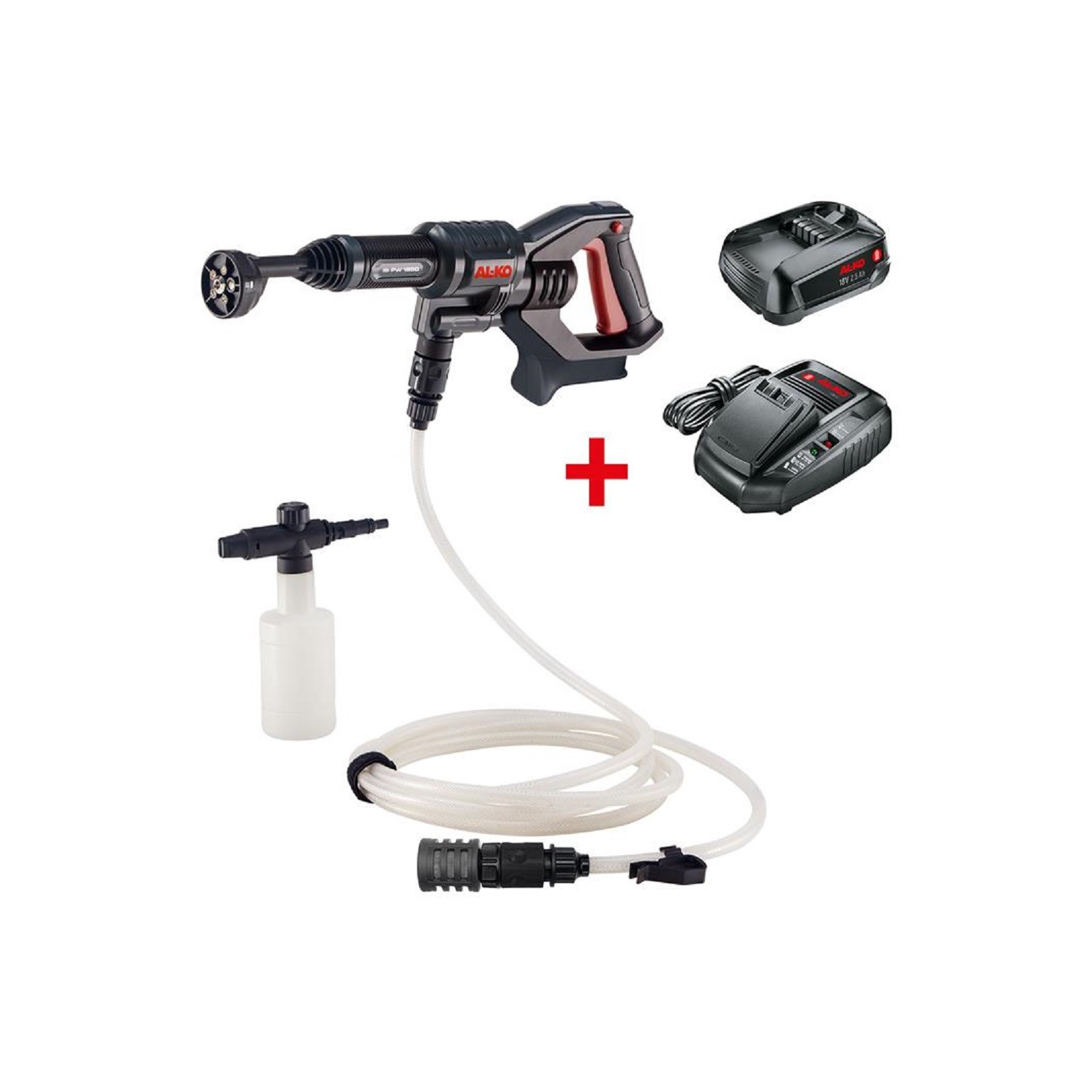 Myjka ciśnieniowa AL-KO PW 1850 18 V Comfort Bosch Home & Garden zestaw | Traktor.com.pl
