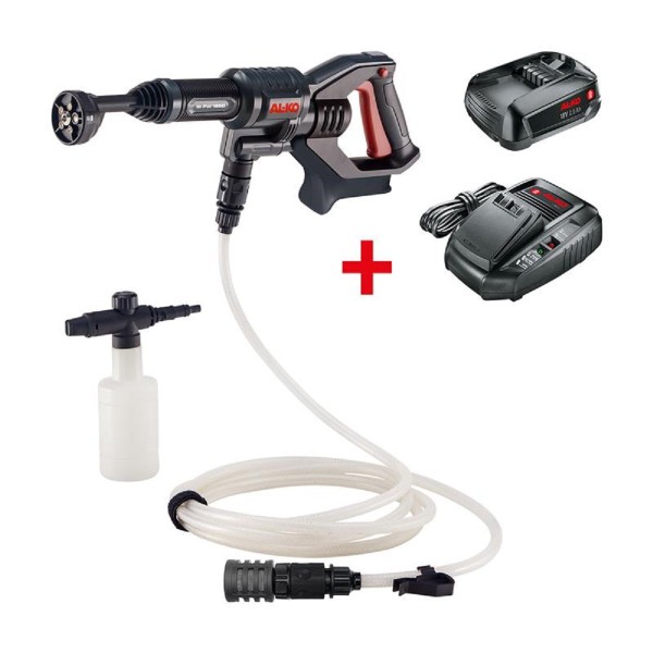 Hidrolimpiadora AL-KO PW 1850 18 V Comfort Bosch Home & Garden set