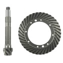 Korunové kolo 37T + hnací hřídel 6T/24T / Kubota L4708 / 5-19-104-08
