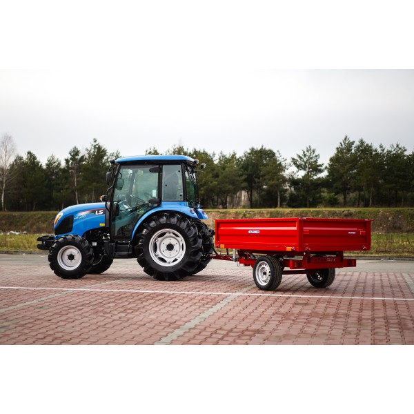 Jednonápravový zemědělský přívěs 1,5T s kiperem PWS-12 4FARMER