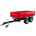 Two-axle agricultural trailer 2.5T with a 4FARMER trailer